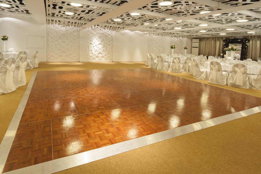 Dancing,Floor,In,Wedding,Ballroom